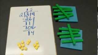 Long Division with Base 10 Blocks