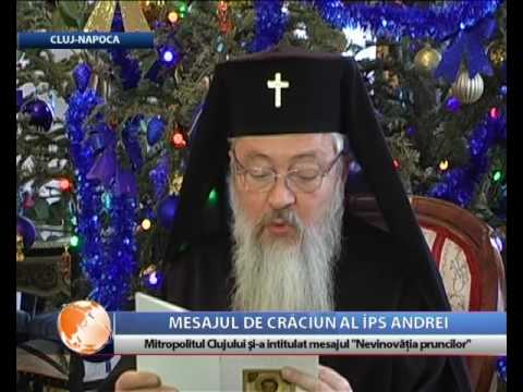 Mesajul de Crăciun al ÎPS Andrei