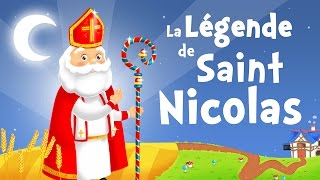 Kadr z teledysku La légende de Saint Nicolas tekst piosenki French Children Songs