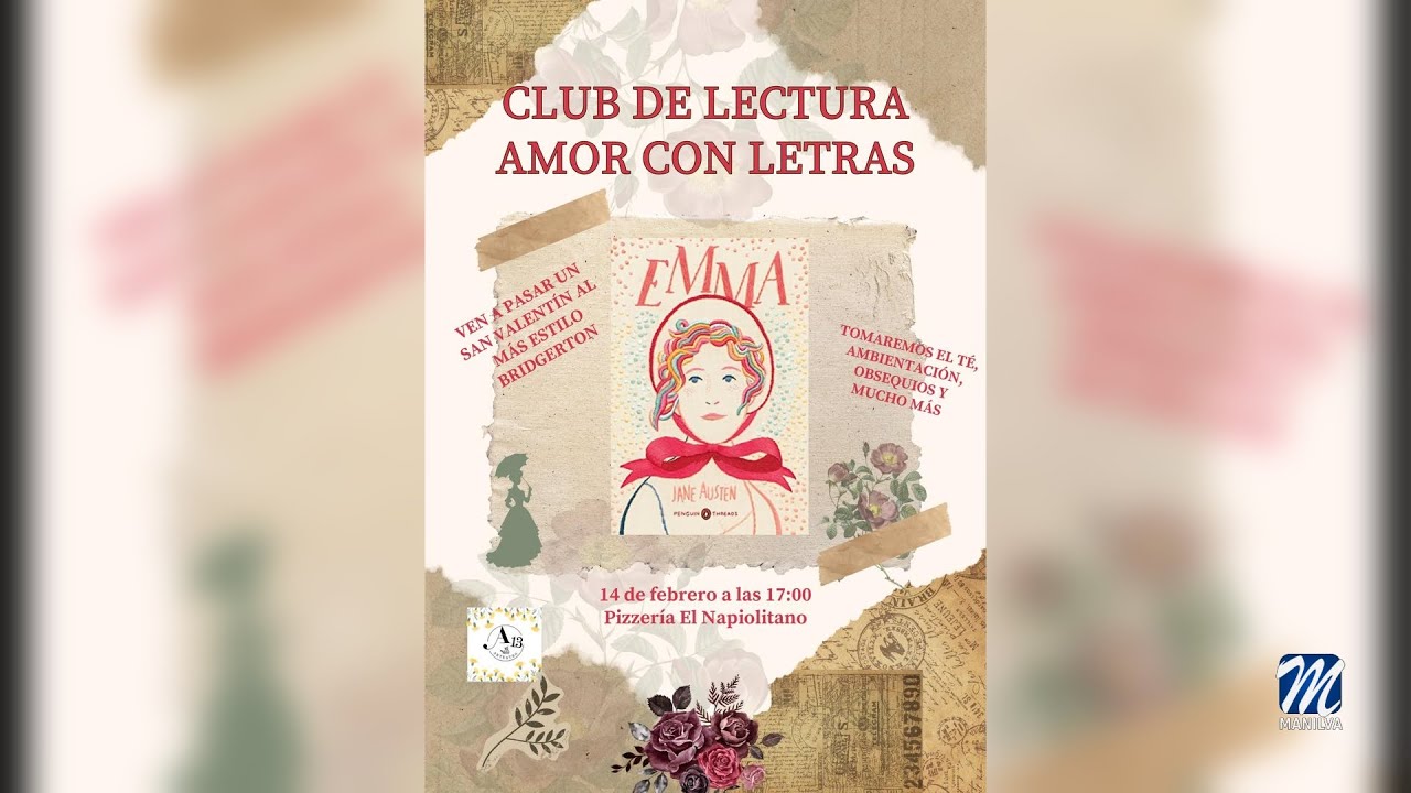 Nueva cita con el club “Amor con Letras”