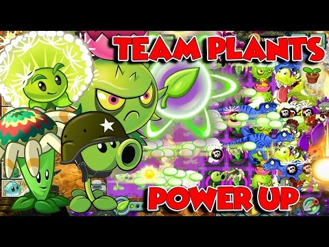 Plants vs Zombies 2 Epic Hack : Team Plants Ultimate Power UP in ALL World