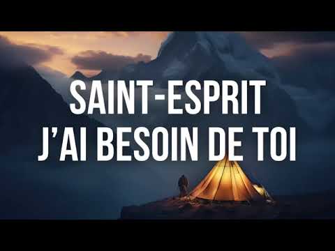 SAINT-ESPRIT J'AI BESOIN DE TOI - Instrumental de Prière  Adoration Piano.