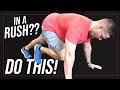 10 Minute Bodyweight Only GYM Workout | GET IN...GET OUT FAST!