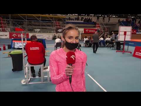 Ola Piotrowska wygrywa 200 m