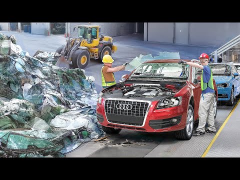Inside Audi's Giant Recycling Factory