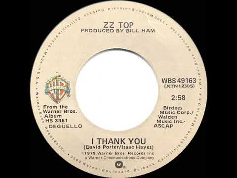 1980 HITS ARCHIVE: I Thank You - ZZ Top (stereo 45 single version)