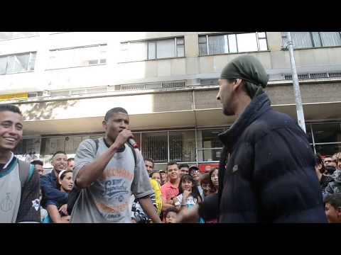 PATRON MC Vs Jay Phanton - BATALLA CANDELARIA CARTEL CLAN - BOGOTÁ (2) 2014