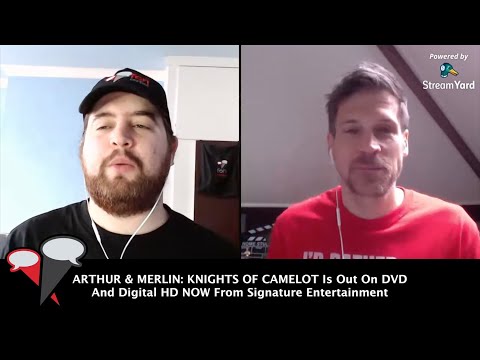 EXCLUSIVE Interview: Giles Alderson | Arthur & Merlin: Knights Of Camelot