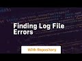 Finding Log File Errors