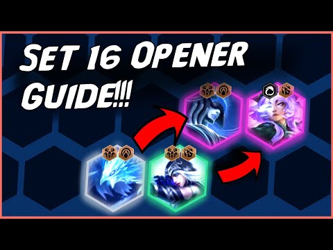 Set 16 OPENER Guide!!! Tips & Tricks for Early Game with Late Game Boards!!!