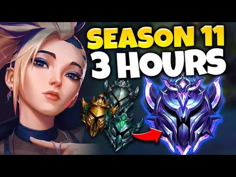 How To CLIMB to DIAMOND in 3 HOURS with Akali (Season 11 Rework)