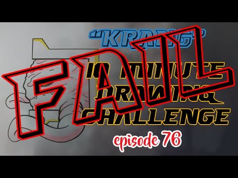 10 Minute Drawing Challenge - HOW TO DRAW FASTER with #KRANG #TMNT- episode 76 - FAIL
