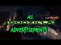 All Godzilla 1998 Commercial Advertisements