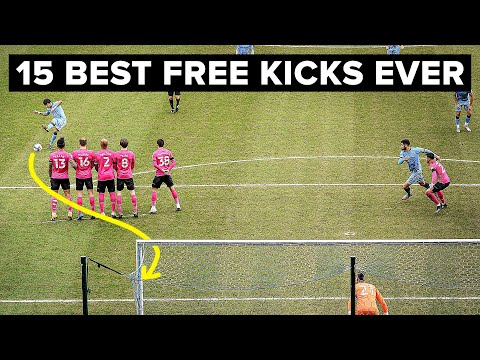 15 BEST FREE KICKS EVER