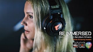 AORUS H5 Gaming Headset│Be Immersed