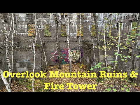 Overlook Mountain Ruins and Fire Tower - Catskills, NY