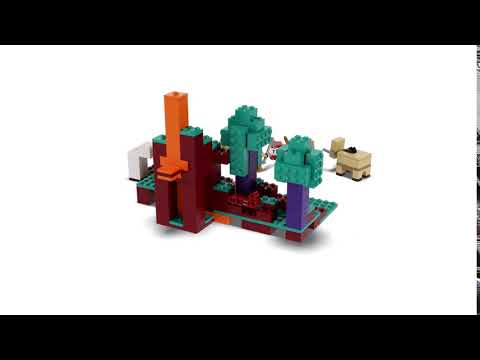 Конструктор LEGO Minecraft «Искаженный лес» 21168 / 287 деталей