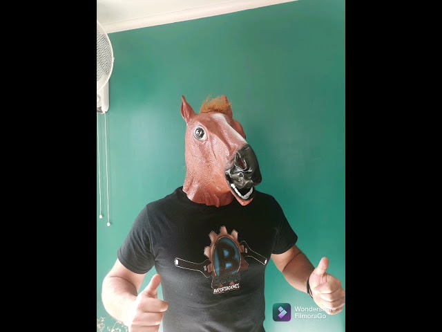 Vídeo relacionado con Retoo Máscara Caballo Divertida, Disfraz Único Para Fiesta, Carnaval, Halloween, Cosplay, Con Visibilidad Cómoda, Tamaño Universal