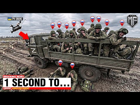 Ukrainian FPV Drone Caught a Truck Full of Russian Troops - Then THIS Happened...
