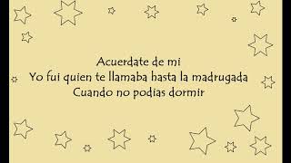 Matisse - Acuérdate de Mí (Acústico) Letra