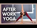 After Work Yoga Stretch RELIEF FROM SITTING With Kittens
