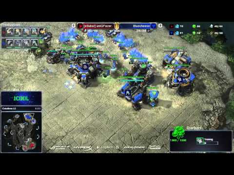 ASUS FINALS 7: NSL semifinále Bluecheese vs uniQFazer - part 1