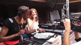 AUDREY VALORZI & DJ PAULETTE @FG RADIO GARDEN PARTY