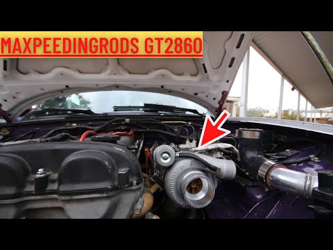 Maxpeedingrods GT2860 Race Turbo Install and drive (Miata 1.6)