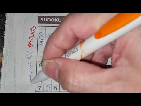 Final day of the worst year, 2020. (#2089) Medium Sudoku puzzle. 12-31-2020