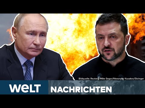 Video Thumbnail: PUTINS KRIEG: Wolodymyr Selenskyj warnt Vereinte Nationen vor russischer Atomkatastrophe! | STREAM