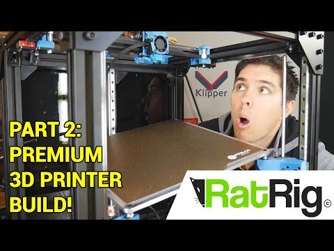 Rat Rig V-core 3 part 2 - Kinematic bed and EVA carriage system