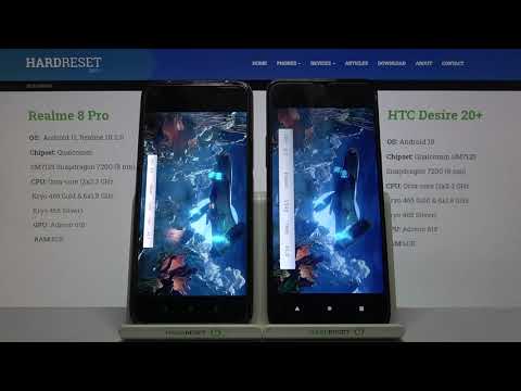 Performance Test HTC Desire 20+ vs Realme 8 Pro – 3DMark Wild Life Benchmark