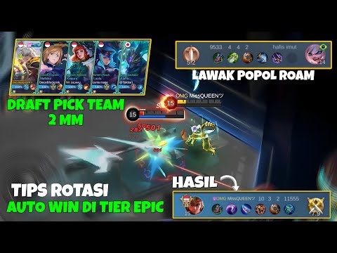 YIN HYPER - TIPS WIN SOLO RANK DI TIER EPIC - SETT BUILD AND EMBLEM  NEW PATCH  2023 #mobilelegends