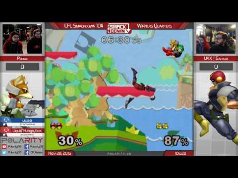 CFL Smackdown 104 Melee - Pengie (Fox) vs Gahtzu (Falcon) - Winners Quarters