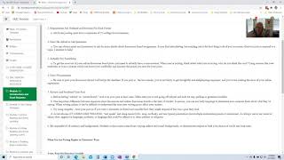 Discussion Forum Guidelines