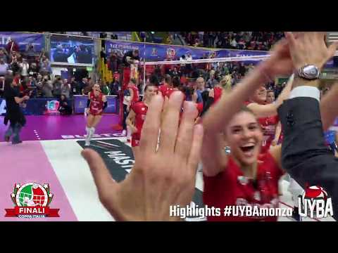 Highlights Unet e-work Busto A. - Saugella Monza 3-0 - 01/02/20 Semifinale Coppa Italia