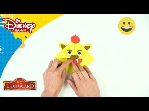 Løvernes Garde | Lav dit eget Kion-bogmærke! - Disney Channel Danmark