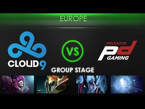 Cloud9 vs Prodota - Kiev Major Europe Qualifier: Group Stage - @BreakyCPK @MerliniDota