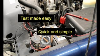 How to Test a GM Alternator with Multimeter!