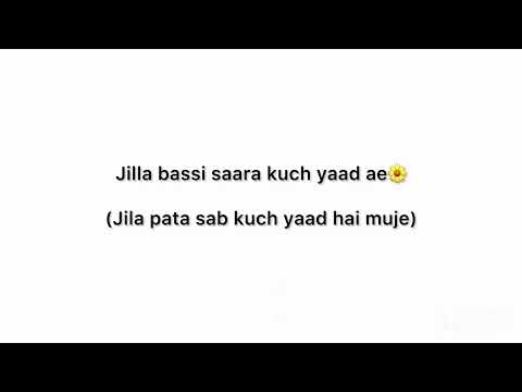 Cheena🕊️ w/ Hindi Translation + Lyrics✨