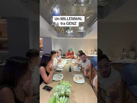 Un MILLENNIAL tra GENZ