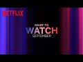 New on Netflix Canada | September 2023