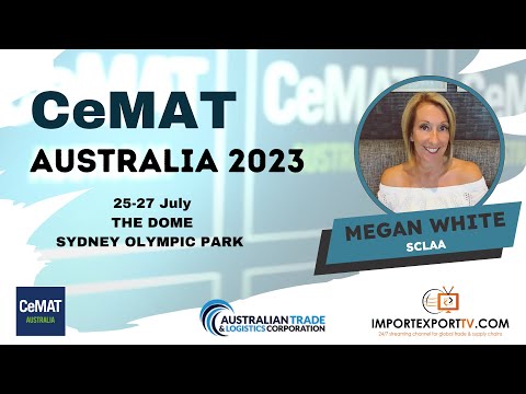 Megan White at CEMAT Australia 2023