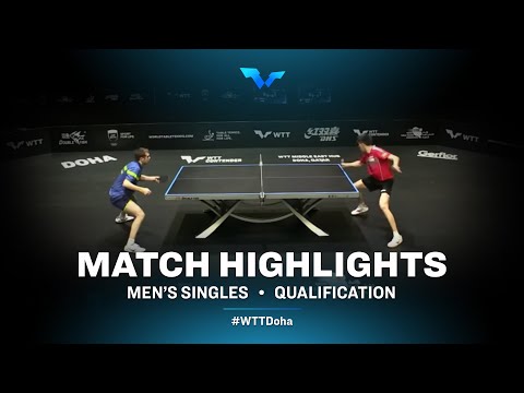 Vladimir Sidorenko vs Andreas Levenko | WTT Contender Doha 2021 | Men's Singles | QUAL Highlights