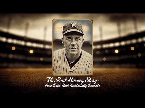 The Paul Harvey Story: How Babe Ruth Accidentally Retired!