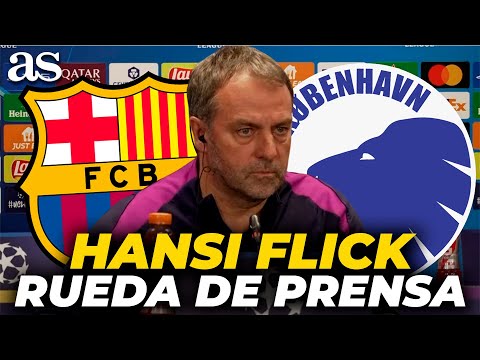 HANSI FLICK rueda de prensa COMPLETA previa al FC BARCELONA vs FC COPENHAGUE