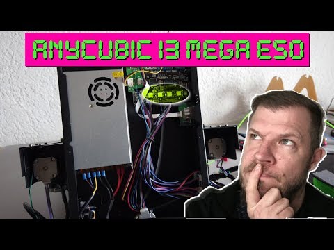 Anycubic I3 Mega E50: Einmal mit allem! Fails, Warping, Zerlegen, Leiser machen,