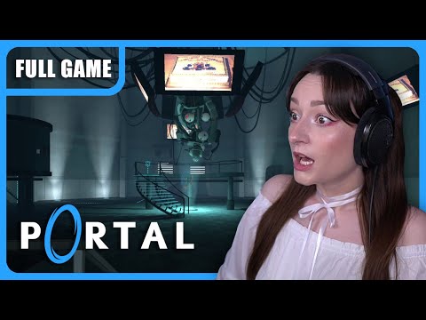 First time playing PORTAL 💙🧡 and I LOVE IT! | Unedited Full Playthrough / Let's Play