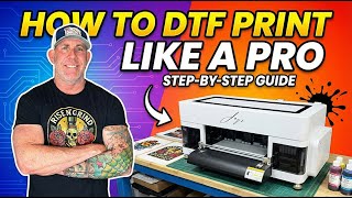 How to Use a DTF Printer: Beginner Tutorial (Make Your First Shirt Step-By-Step)