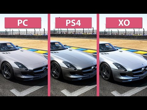 Project CARS – PC vs. PS4 vs. Xbox One Graphics Comparison [60fps][FullHD|1080p]